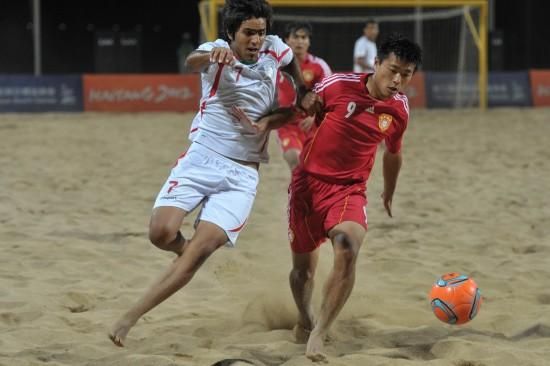 沙滩足球世界杯：中国队挑战亚洲球队的机会来了！